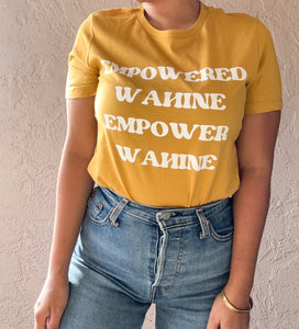 Empowered Wahine Tee | Sunrise